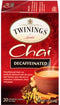 Twinings Chai Tea Decaffeinated 20 Tea Bags