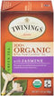 Twinings 100% Organic Green Tea with Jasmine 20 Tea Bags