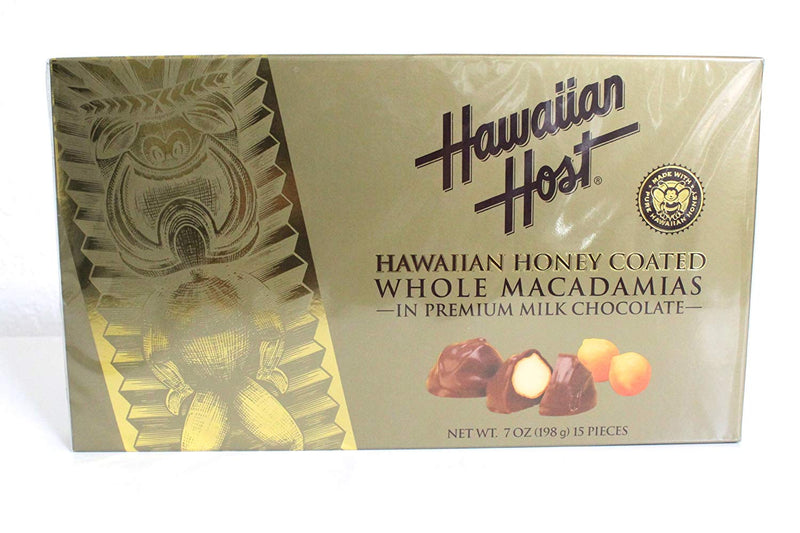 Hawaiian Host Honey Coated Whole Macadamias 7 oz