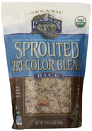 Lundberg Organic Sprouted Tri Color Blend Rice 16 oz