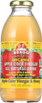 Bragg Organic Apple Cider Vinegar Drink Apple Cider Vinegar & Honey 16 fl oz