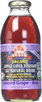 Bragg Organic Apple Cider Vinegar Drink Concord Grape & Acai 16 fl oz
