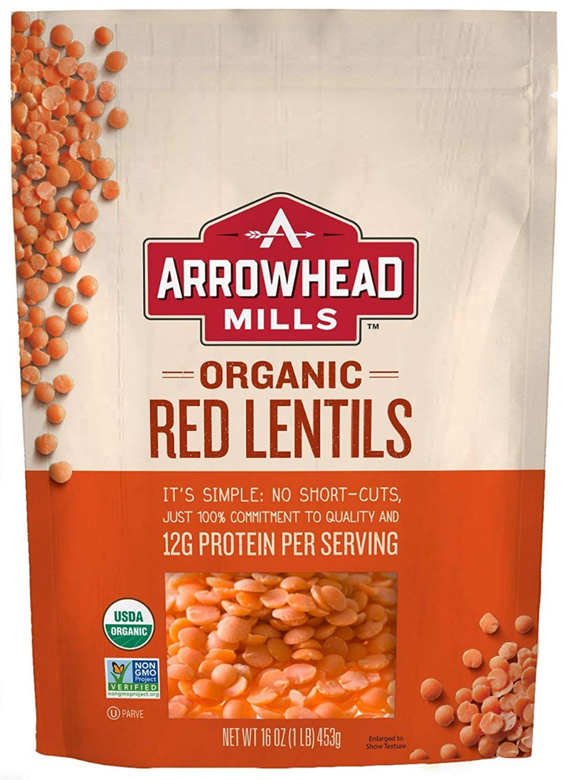 Arrowhead Mills Organic Red Lentils 16 oz