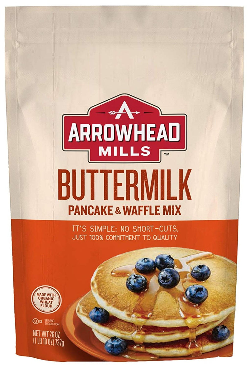 Arrowhead Mills Buttermilk Pancake & Waffle Mix 26 oz