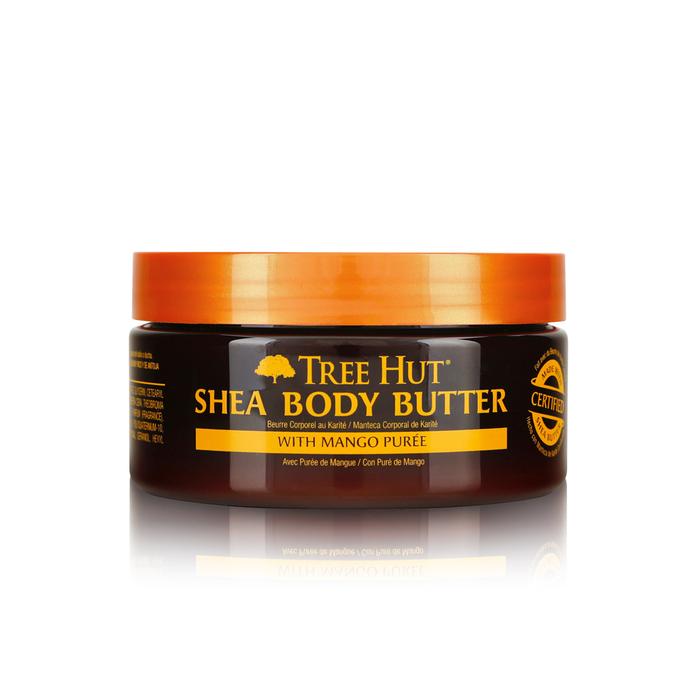 Tree Hut 24 Hour Intense Hydrating Shea Body Butter Tropical Mango 7 oz