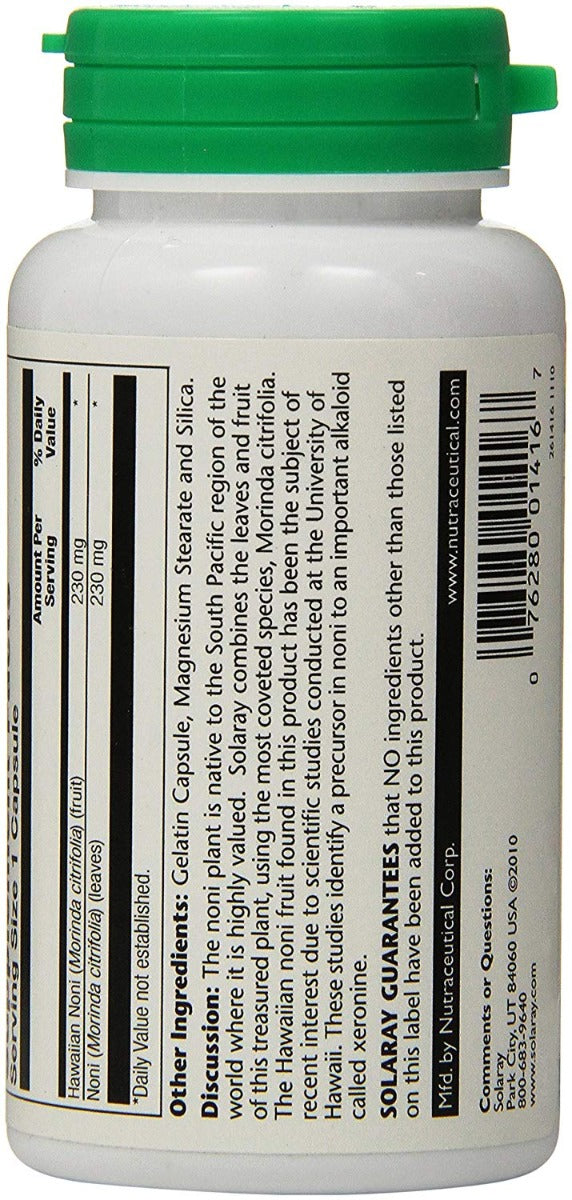 SOLARAY Noni 460 mg 100 Veg Capsules