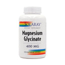 SOLARAY Magnesium Glycinate 400 mg 120 Veg Capsules
