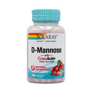 SOLARAY D-Mannose with CranActin 120 Veg Capsules