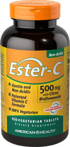 American Health Ester-C 500 mg 450 Veg Tablets