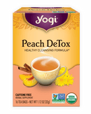 Yogi Peach DeTox 16 Tea Bags