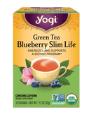 Yogi Blueberry Slim Life Green Tea 16 Tea Bags