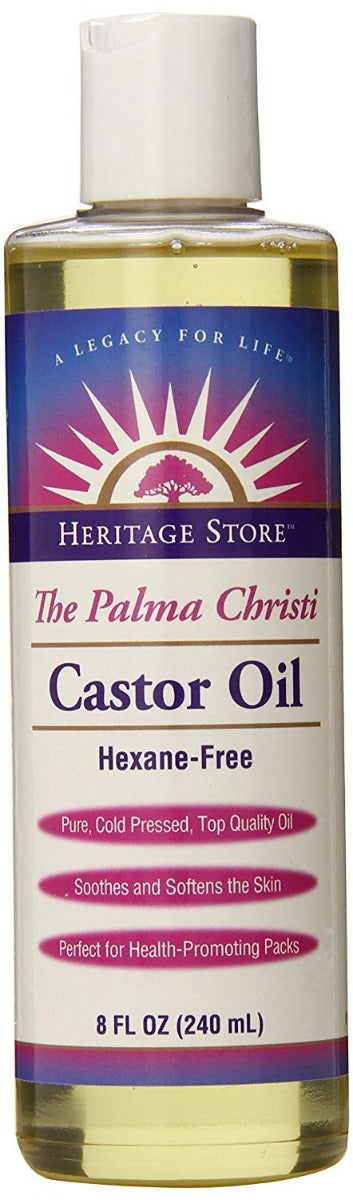 Heritage Store Castor Oil 8 fl oz