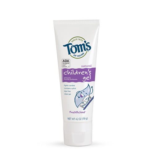 Tom's of Maine Childrens Gel Toothpaste Fruitilicious 4.2 oz