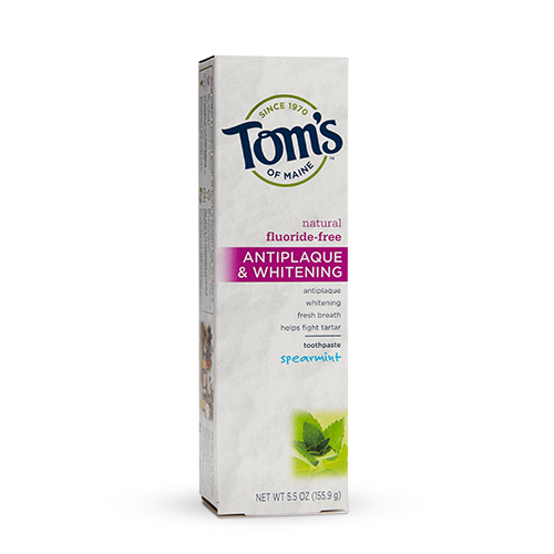 Tom's of Maine Antiplaque & Whitening Toothpaste Spearmint 5.5 oz