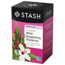 Stash Herbal Tea Wild Raspberry Hibiscus 20 Tea Bags