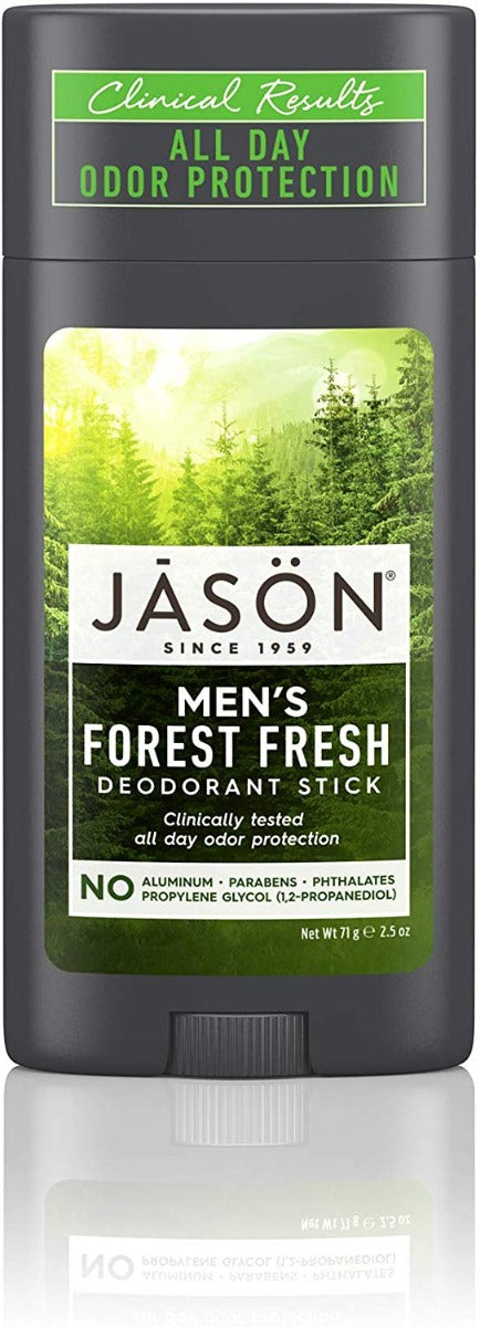 JASON Mens Forest Fresh Deodorant Stick 2.5 oz