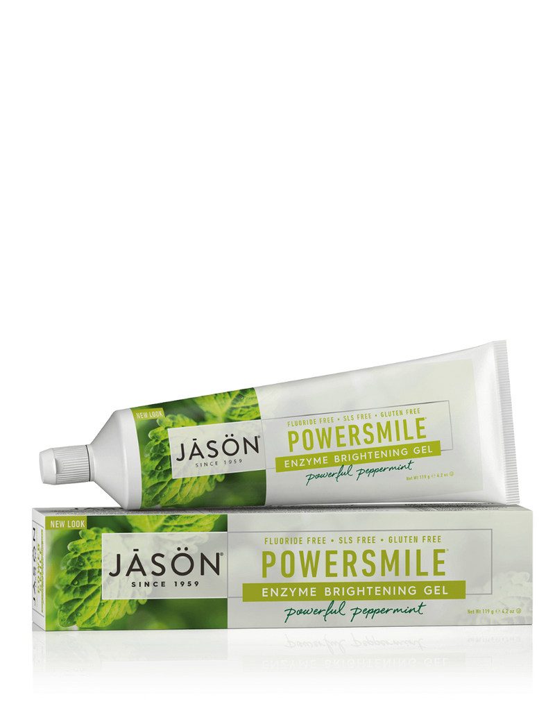 JASON Powersmile Antiplaque & Brightening Toothpaste Peppermint  4.2 oz