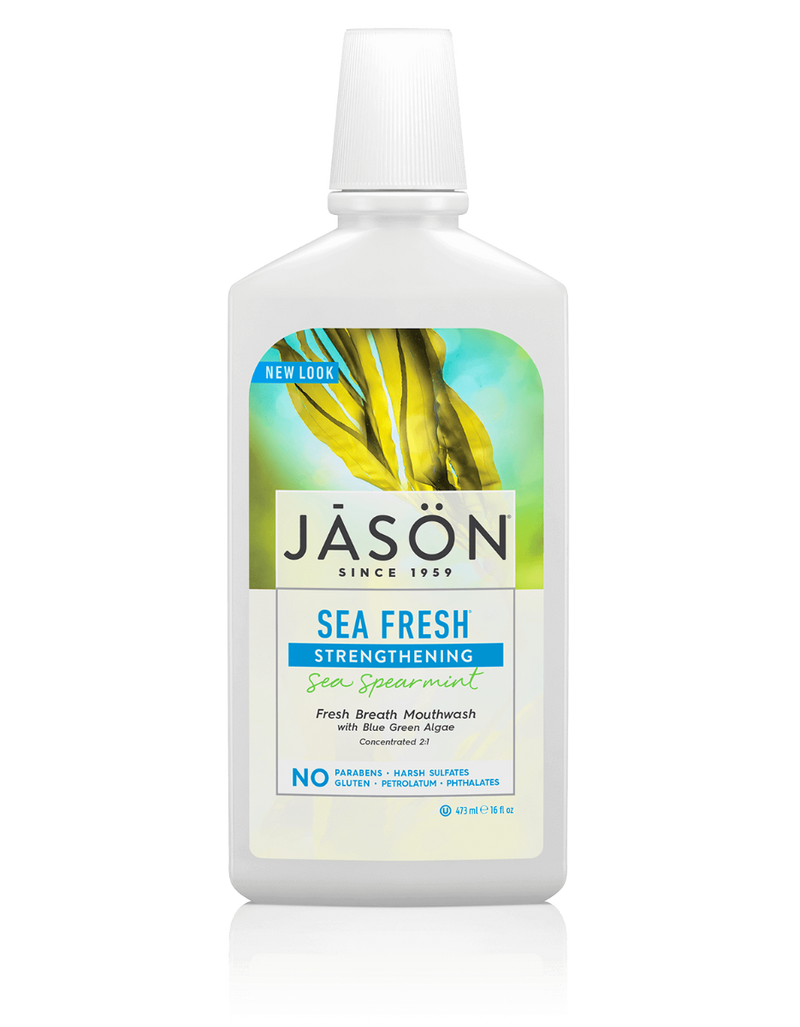 JASON Sea Fresh Mouthwash Sea Spearmint 16 fl oz