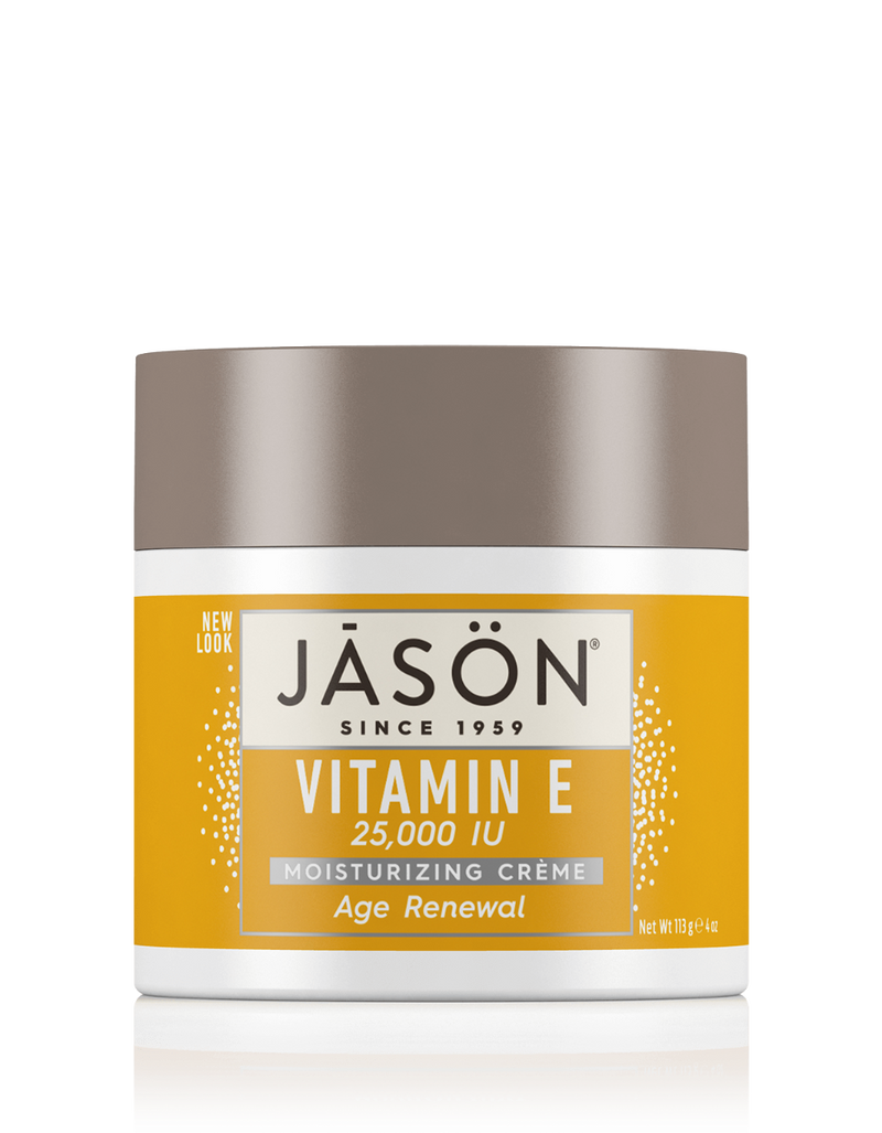 JASON Age Renewal Vitamin E Moisturizing Creme 25,000 IU 4 oz