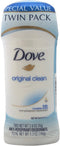 Dove Anti-Perspirant Deodorant Original Clean 2 Pack