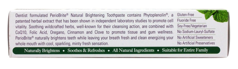 Nature's Answer Periobrite Toothpaste Cool Mint 4 oz