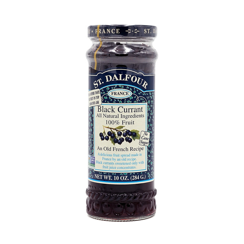 St. Dalfour 100% Fruit Spread Black Currant 10 oz