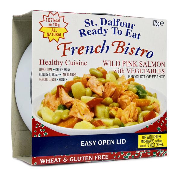 St. Dalfour French Bistro Wild Pink Salmon with Vegetables 1 Can