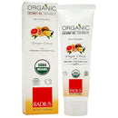 RADIUS USDA Organic Coconut Oil Toothpaste Ginger Citrus 3 oz