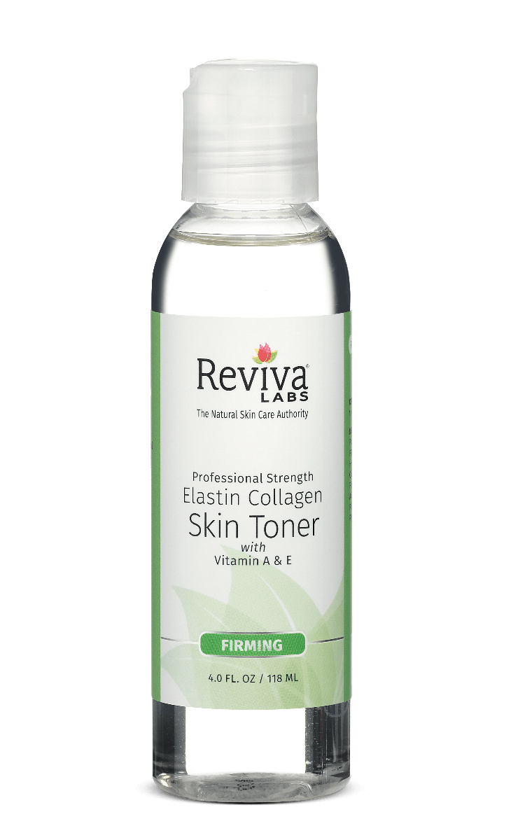 Reviva Labs Skin Toner Elastin & Collagen 4 fl oz
