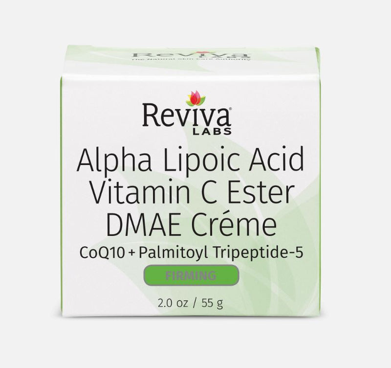 Reviva Labs Alpha Lipoic Acid Vitamin C Ester DMAE Cream 2 oz