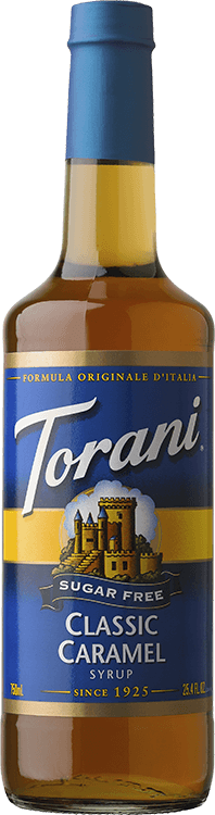Torani Sugar Free Classic Caramel Syrup 12.7 fl oz