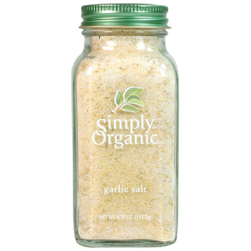 Simply Organic Garlic Salt 4.70 oz