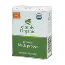 Simply Organic Ground black pepper 4 oz