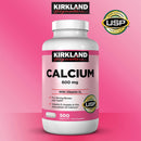 Kirkland Signature Calcium + D3 600 mg 500 Tablets