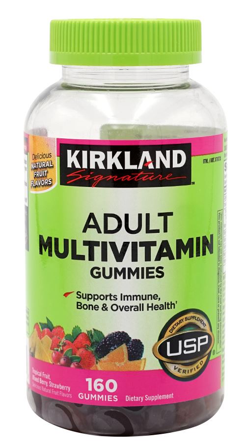 Kirkland Signature Adult Multivitamin Gummies 160 Gummies