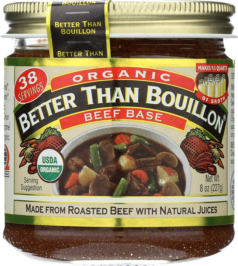 Better Than Bouillon Organic Roasted Beef Base 8 oz