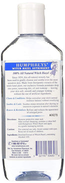 Humphreys Witch Hazel Astringent 8 fl oz