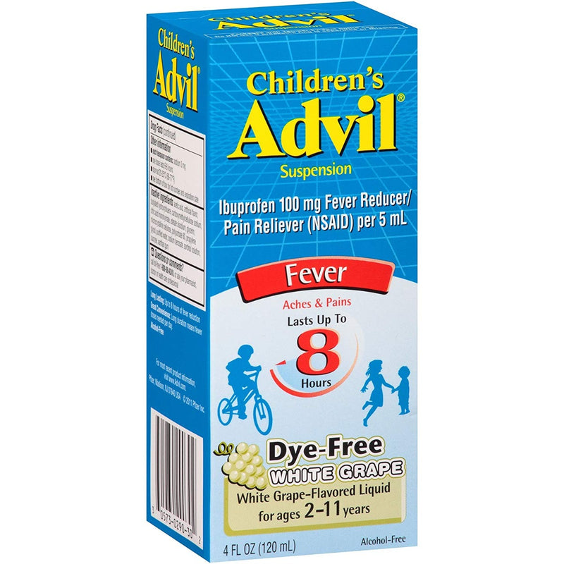 Advil Childrens Advil  Suspension White Grape for 2-11 years 4 fl oz