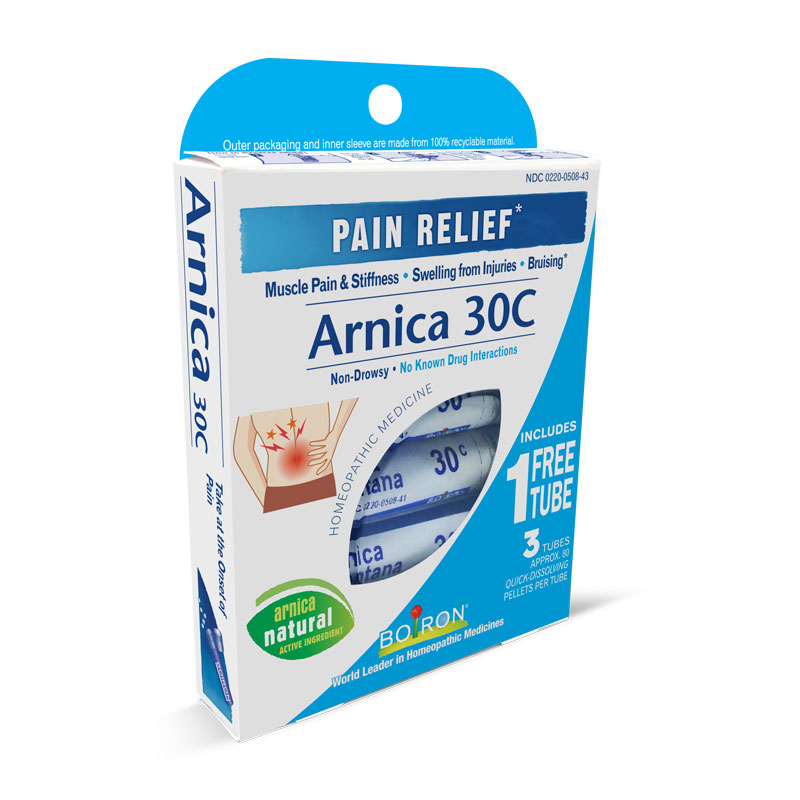 Boiron Arnica 30C Pain Relief 3 Tubes