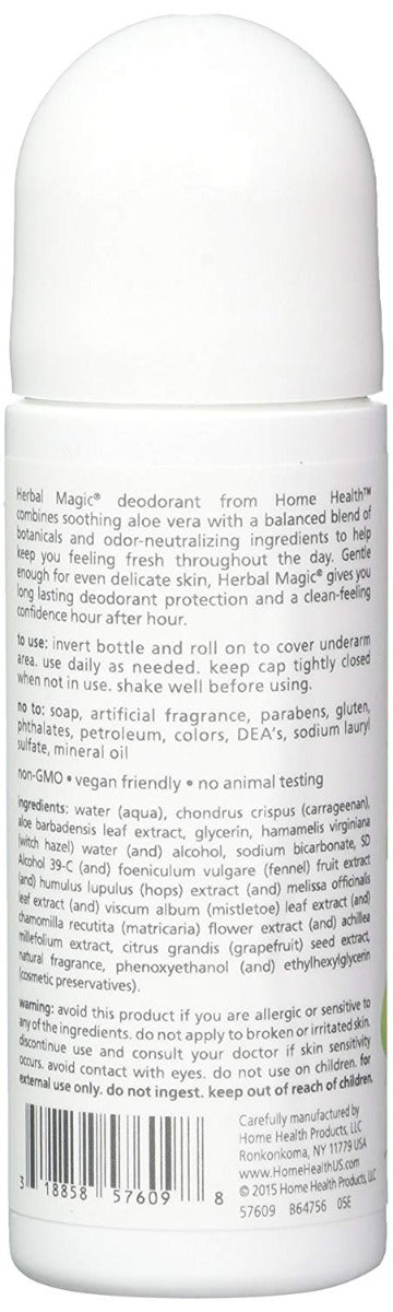 Home Health Herbal Magic Roll-On Deodorant Herbal Scent 3 fl oz