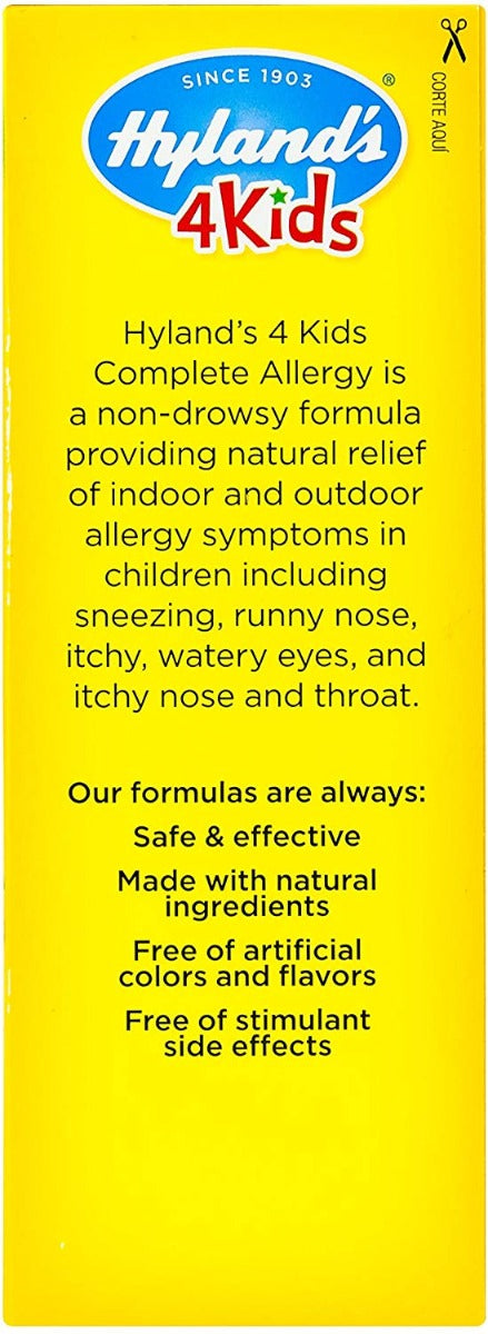 Hyland's 4 Kids Complete Allergy Daytime 4 fl oz