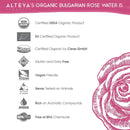 Alteya Organics Organic Bulgarian Rose Water 4 fl oz