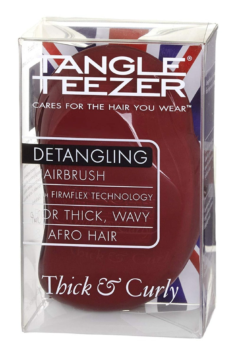 Tangle Teezer Thick & Curly Hairbrush Dark Red 1 Product
