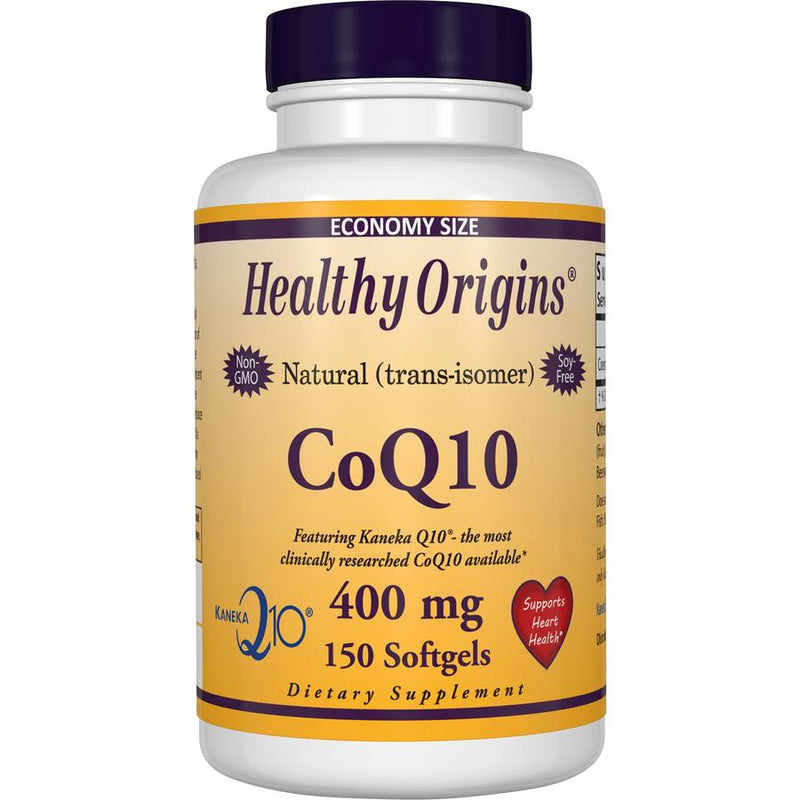Healthy Origins CoQ10 Gels ( Kaneka Q10 ) 400 mg 150 Softgels