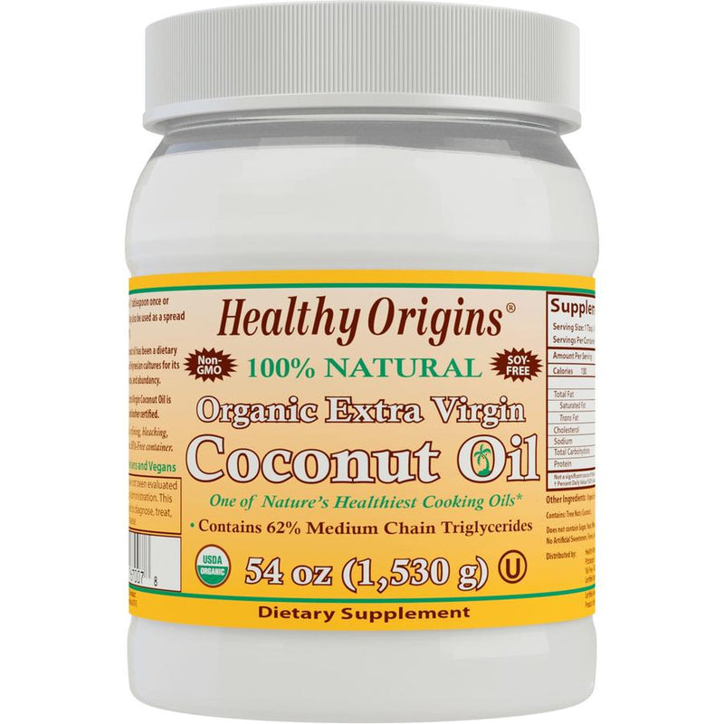 Healthy Origins Organic Extra Virgin Coconut Oil 54 oz