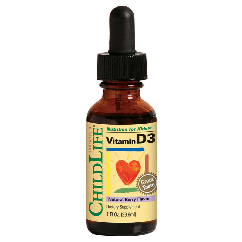 ChildLife Vitamin D3 Natural Berry Flavor 1 fl oz