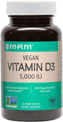 MRM Vegan Vitamin D3 5,000 IU 60 Veg Capsules