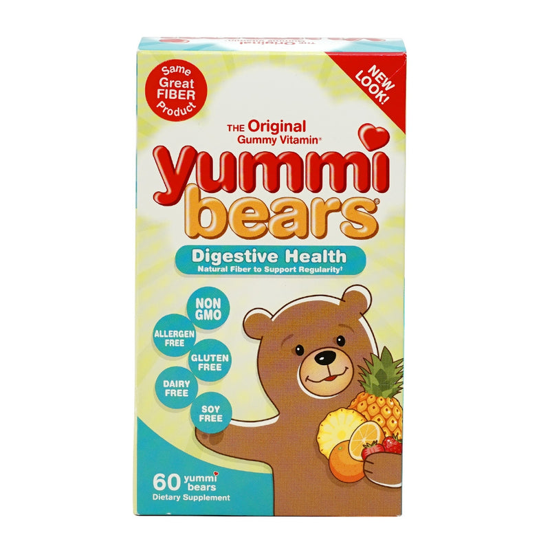 Hero Nutritionals Yummi Bears Digestive Health 60 Gummies