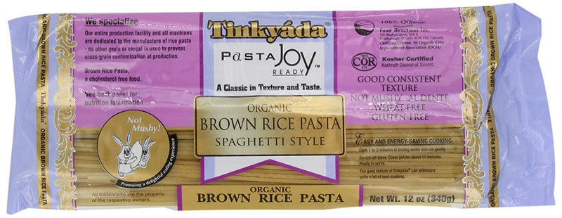 Tinkyada Organic Brown Rice Pasta Spaghetti Style 12 oz