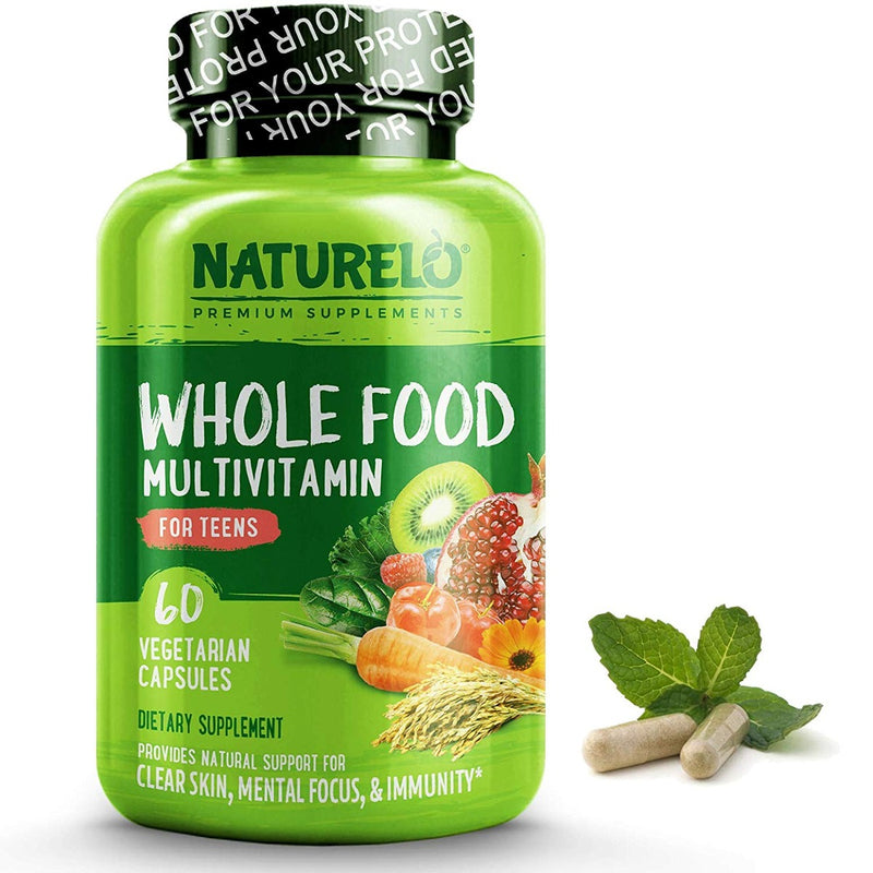 Naturelo Whole Food Multivitamin for Teens 60 Veg Capsules